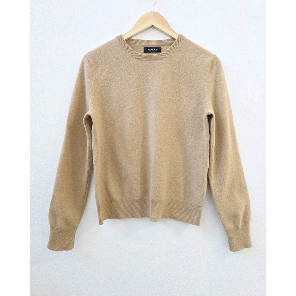 NAADAM 100% Cashmere Crewneck Long Sleeve Sweater Women's Size Small